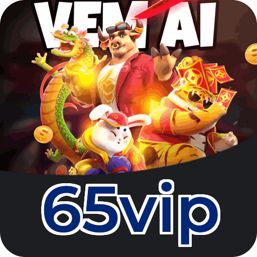 Números do app 65vip em material de marketing — ilustração, não auditoria